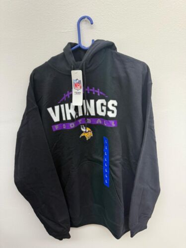 Sweat à capuche officiel NFL Minnesota Vikings homme taille-L