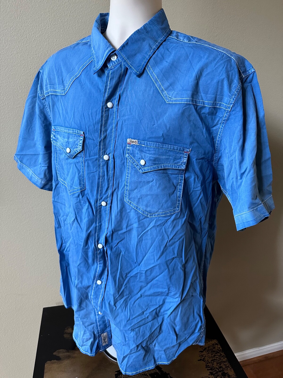 RAFTER Cowboy Collection (2XL) Pro Flex 45 Pearl Snap Western Button ...