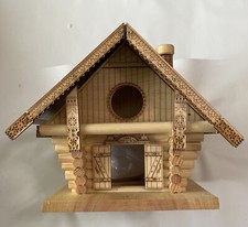 Decorative Bird House, Handmade, 14" x 12" x 12", 6.5 LBS