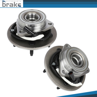 #ad 2 Front Wheel Hub Bearing For Ford F 150 1997 1998 1999 2000 4x4 4WD w ABS Base $86.99