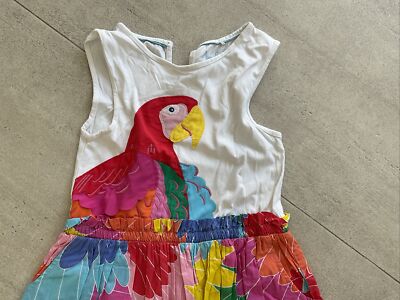 Mini Boden Parrot Dress Dress 8-9 Yrs VGC | eBay UK