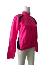 Karrimor Pink Running Jacket Coat Size 8 NEW Womens HighViz Zip Up EU36 RRP £45