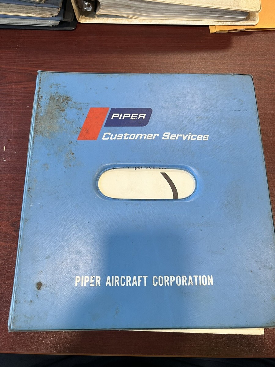 Piper: PA-23 Aztec - Parts Catalog P/N: 753-522 | eBay