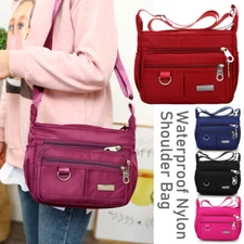 Women's Travel Shopping Bag Purse Pockets Handbag Crossbody Shoulder Bag Tote