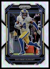 2022 Panini Prizm Silver Prizm Decobie Durant Rookie Los Angeles Rams #347