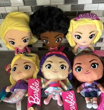 BARBIE Chibi Plush Doll Figure Set of 6 / Mattel / Limited Edition / BRAND NEW