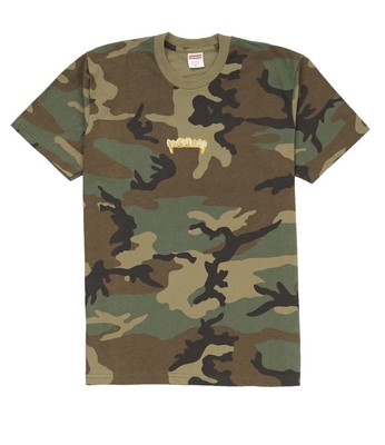 supreme camo tee
