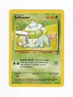 Bulbasaur 067/130 Base Set 2 Common Pokemon Card WOTC Vintage Light Played LP