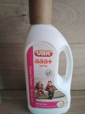 Vax aaa+ carpet cleaner solution Spring Fresh Discontinued New 1.5L 8.45 per litre