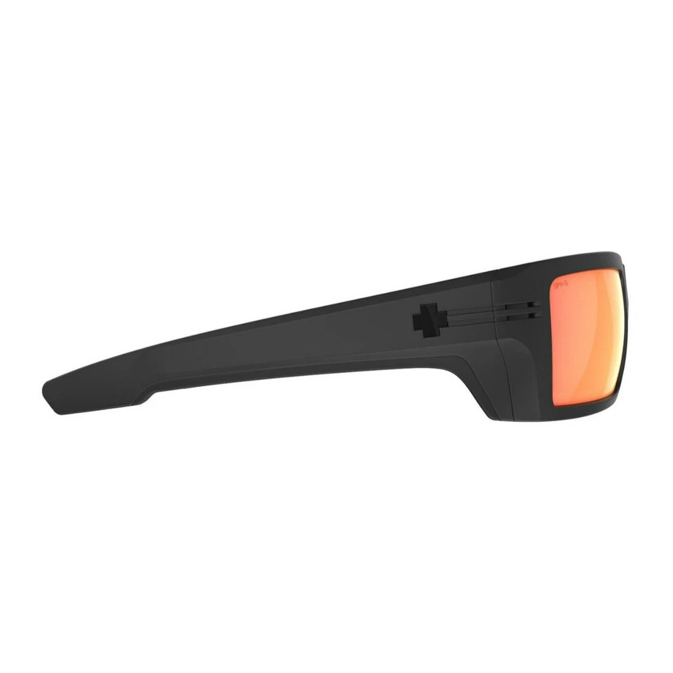 Gafas de sol SPY Optic Rebar SE negro mate y Happy Boost polar naranja espejo Foto 4 de 4
