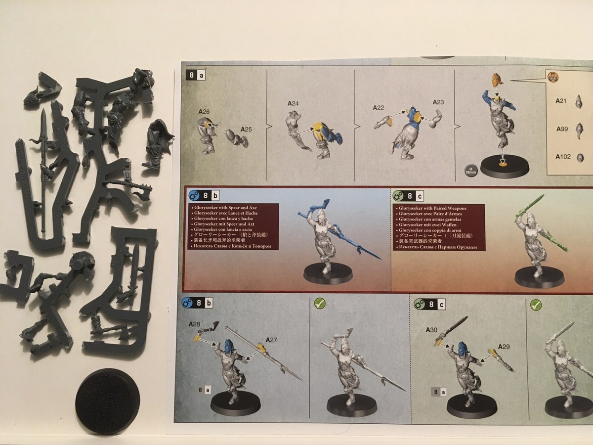 Darkoath Savages Gloryseeker A Single WARCRY Warband Warhammer 