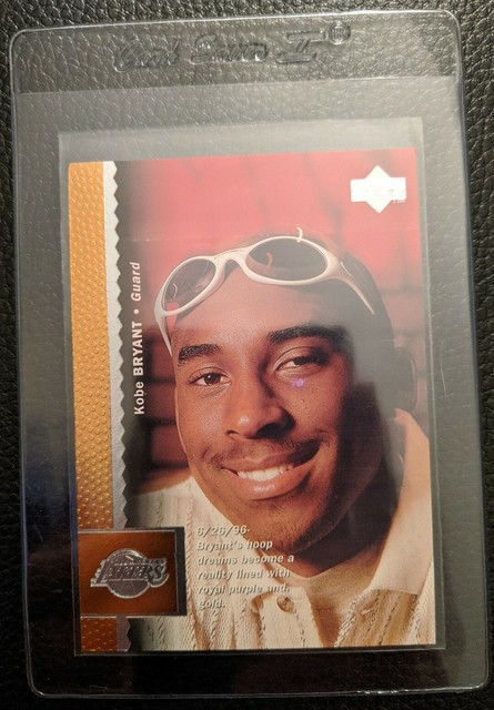 Kobe Bryant Upper Deck Rookie Card 58 1996 Upper Deck Kobe Bryant Los 