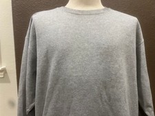 Vintage 2000's Blank Grey Crewneck Sweatshirt Size XL