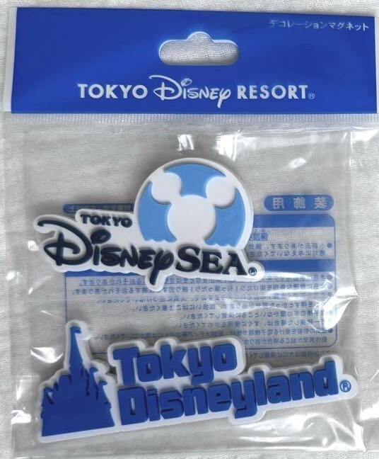 Disney Resort Japan Tokyo Disneyland Tokyo Disney Sea Logo PVC