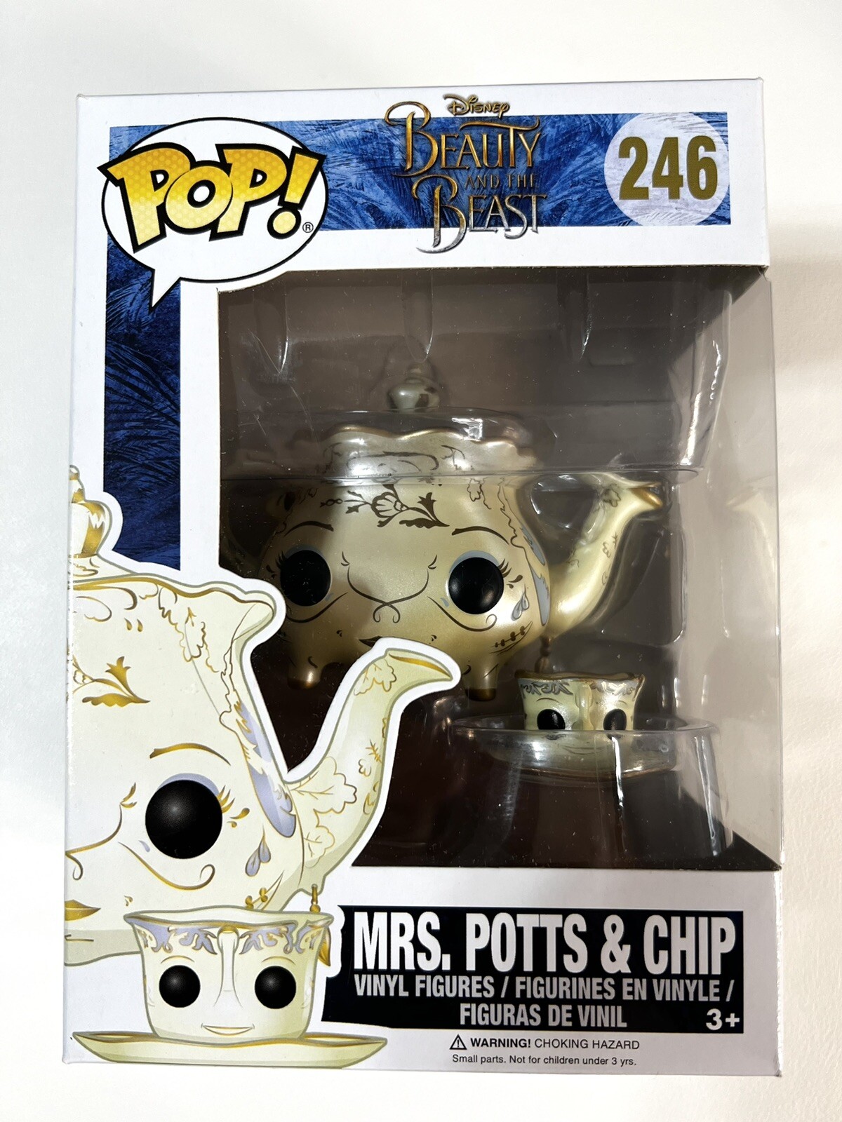 Funko Pop! Disney Beauty and the Beast: Mrs. Potts & Chip #246 | eBay