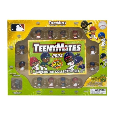 PARTY ANIMAL 2024 MLB TEENYMATES FIGURES SUPERSTAR COLLECTOR SET 13 PIECES CAMO UMPIRE