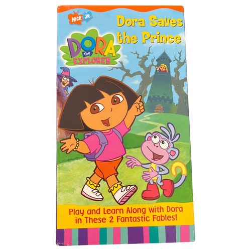 Dora The Explorer Dora Saves The Prince VHS Nick JR - Picture 3 of 4