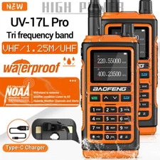 Baofeng UV-17 Pro L Walkie Talkies Tri-Band Two Way Radio Wirless Copy Frequency