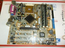 FIC 53-80584-08 AV31 Socket A AMD Motherboard  1.3GHz 512MB RAM AV31 Tested 