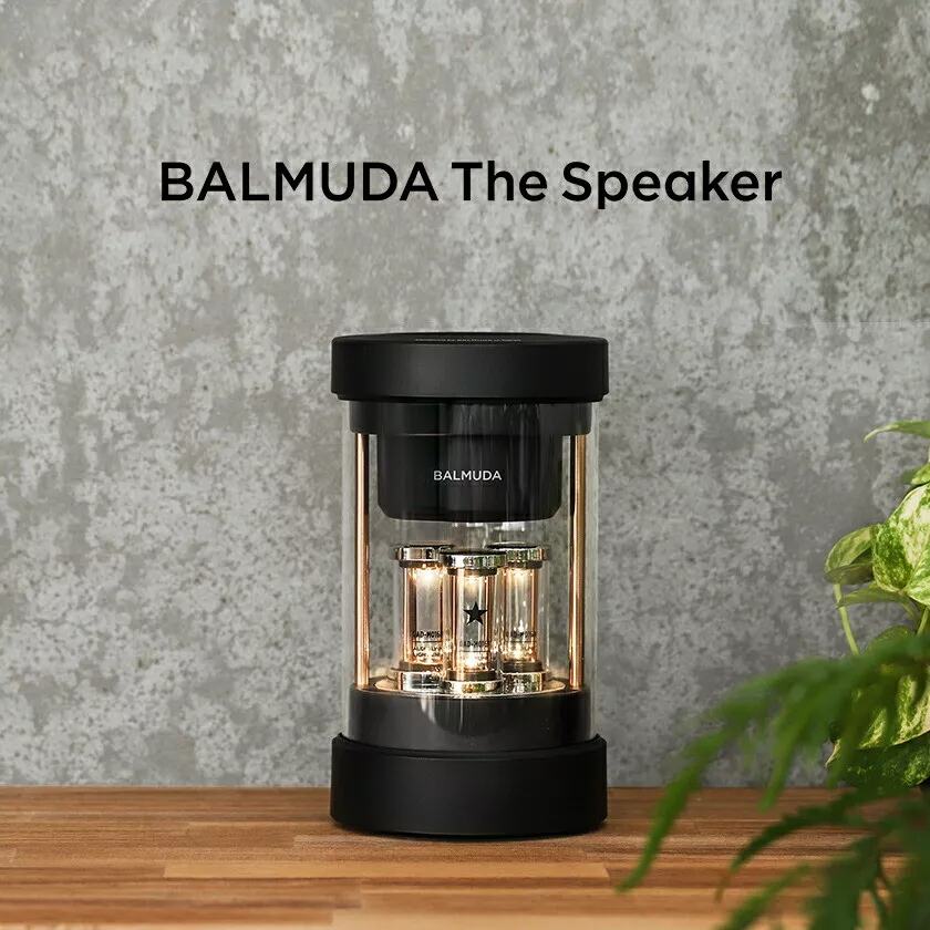 BALMUDA The Speaker Bluetooth Speaker BALMUDA The Speaker M01A-BK