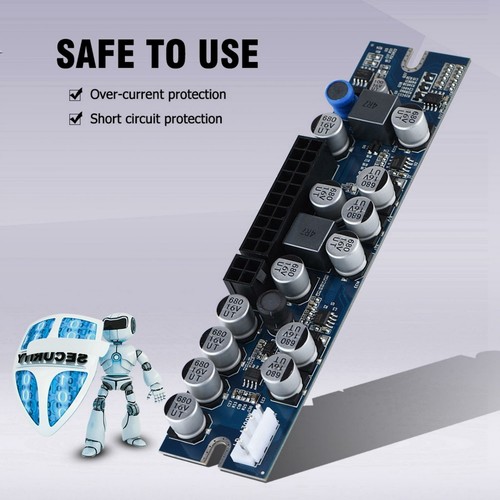 DC to DC 12V 300W 24pin PC ATX Power PSU Switch MINI ITX PC Power Supply Module - Afbeelding 3 van 9