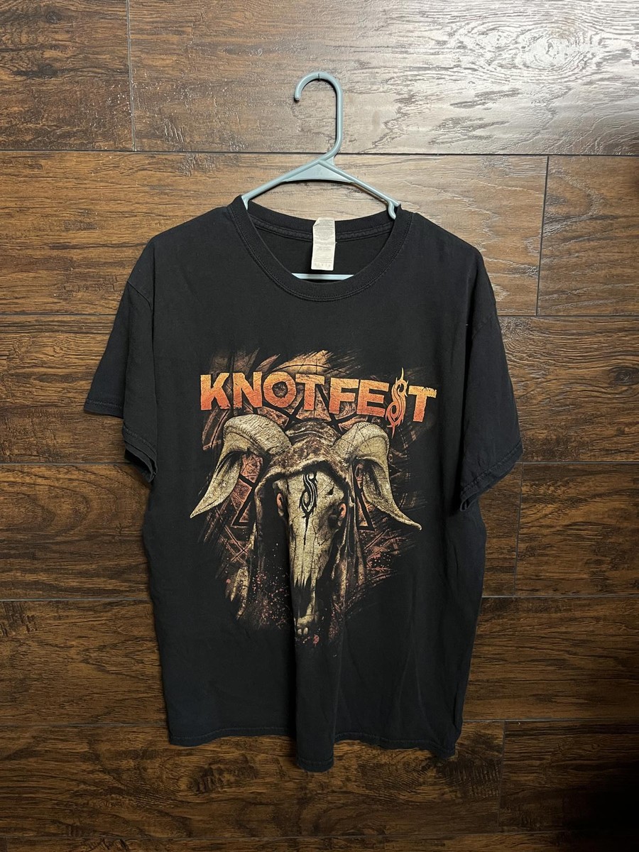 Knotfest 2016 T-shirt - Slipknot Shirt San Bernadino CA - L | eBay
