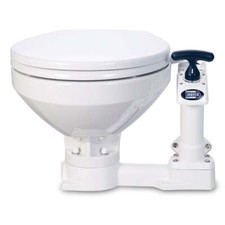 Jabsco Manual Marine Toilet - Regular Bowl w/Soft Close Lid 29120-5100 