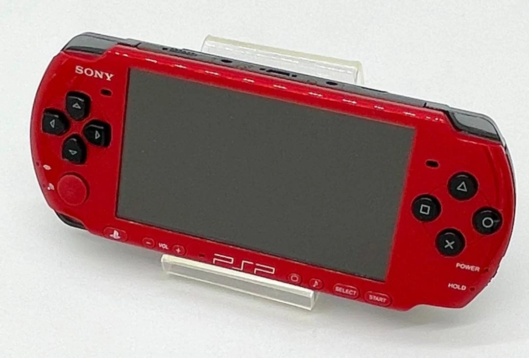 Sony PSP-3000 Red/Black Value Pack Console w/Box Rare From JP Import F/S