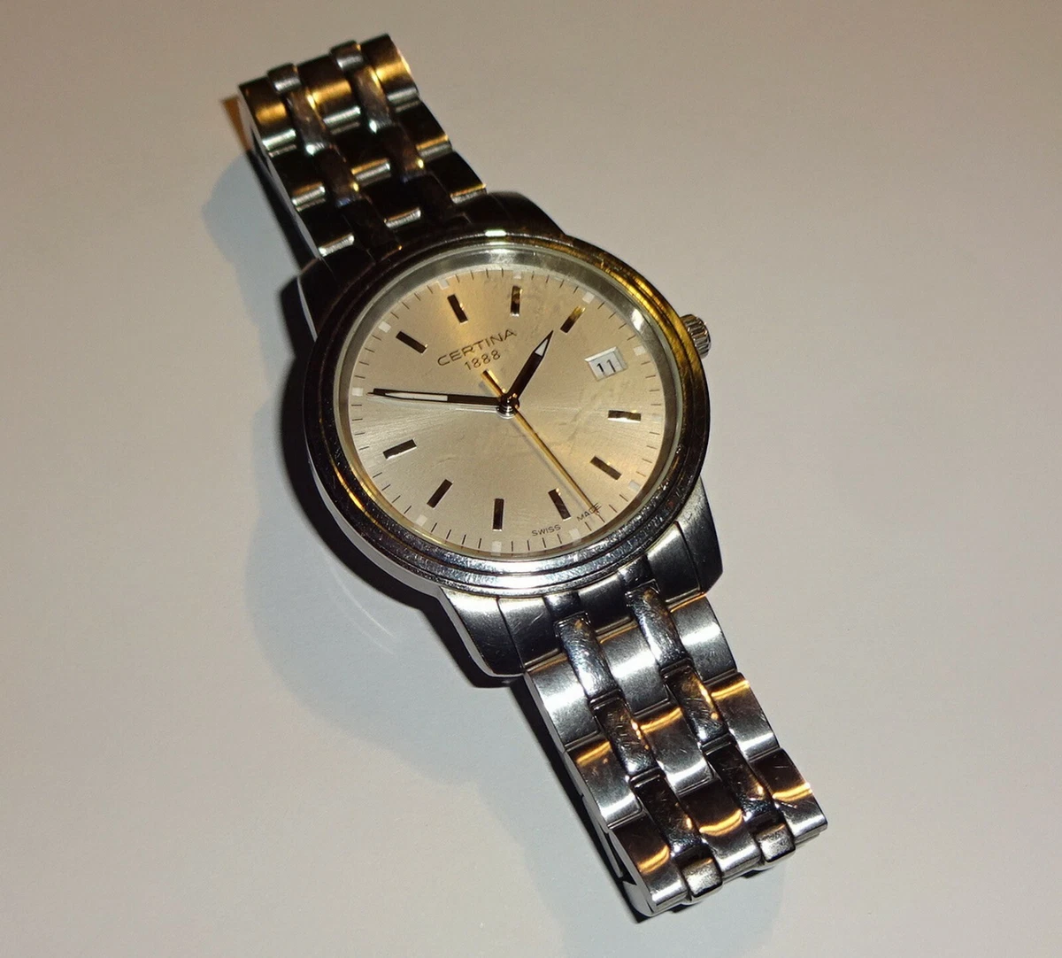 Certina shop sapphire crystal