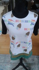 BURBERRY MEN T SHIRT SIZE S MULTICOLOR NEW