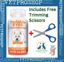 TWINKLE EYES Tear Stain Remover For Dogs - BEEF LIVER 40g Orange starter pack 