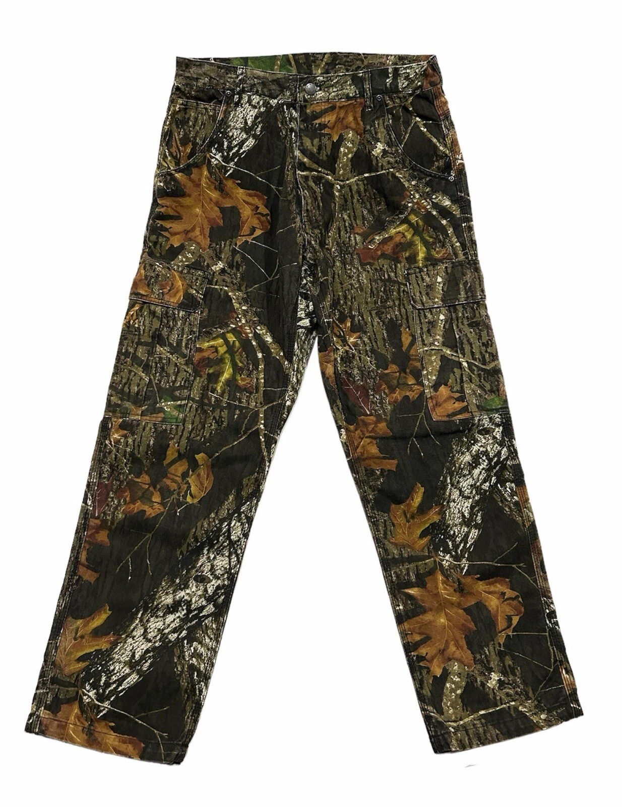 Wolf Mountain Camo Cargo Pants Mossy Oak Break Up Men’s Size 33x30-Actual 32x29
