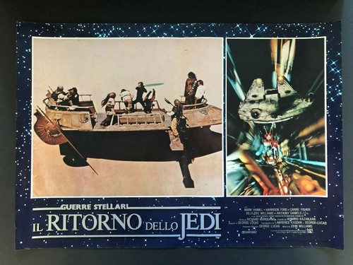 Return of the Jedi (1983) - Original Italian Photobusta Movie Poster -18" x 26" 