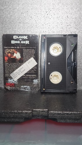 Vintage 1985 Cloak And Dagger MCA Home Video Betamax Beta Tape Adventure Movie - Picture 7 of 8