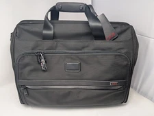 Tumi Alpha 3  Ballistic Nylon Framed Soft Duffel Bag, Travel, Laptop, Carry On