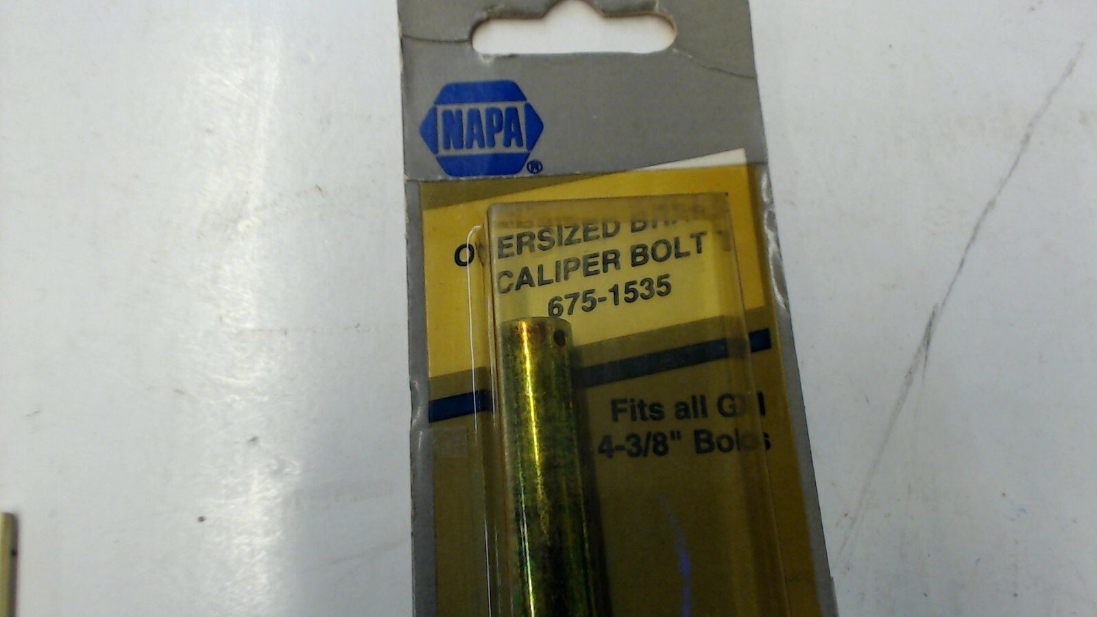 Napa 6751535 Oversized Brake Caliper Bold (Fits al GM 4 3/8in bolts