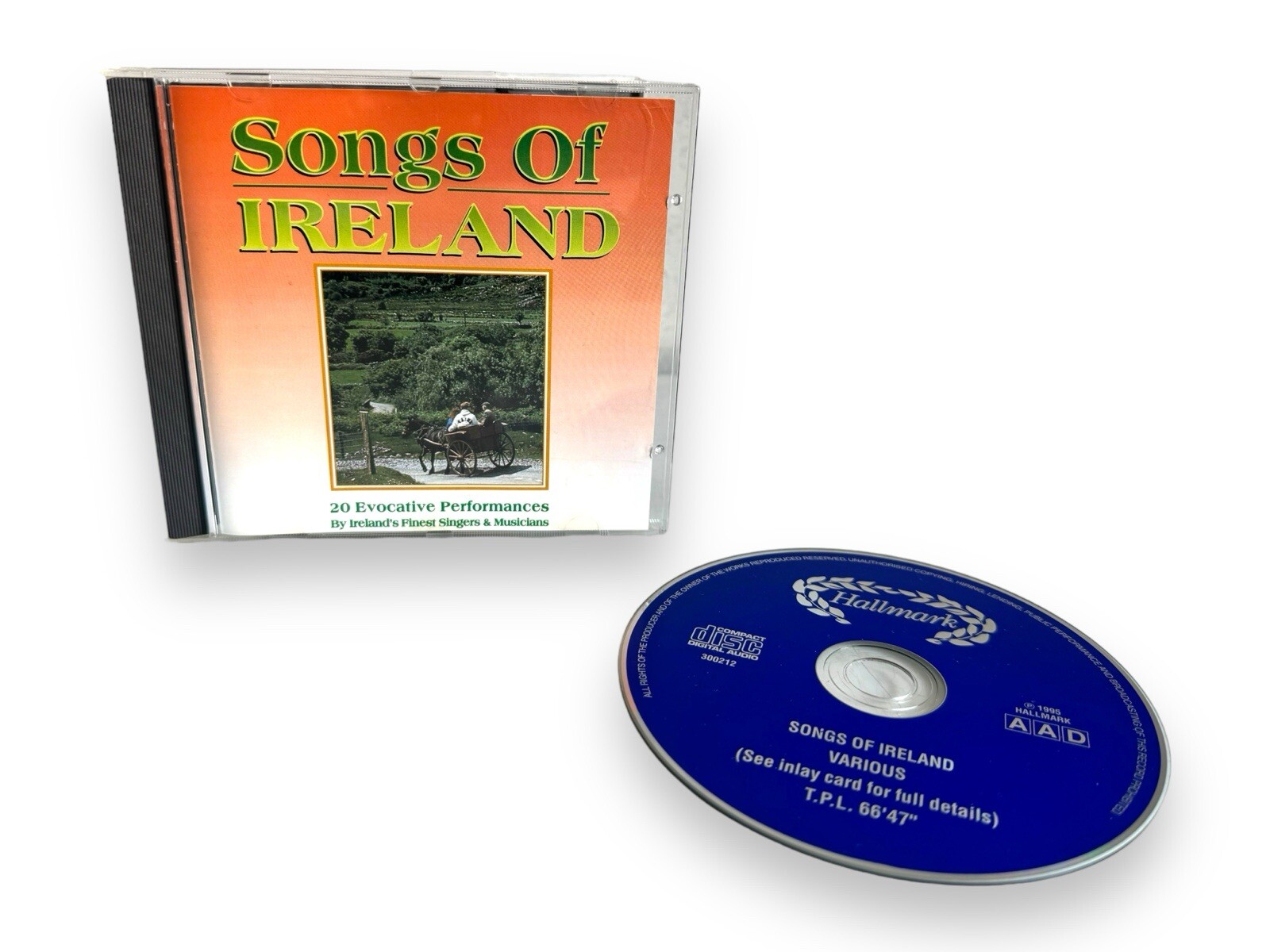 Songs Of Ireland, 20 Traditional Emerald Isle Tracks Various Artists - 1995 CD