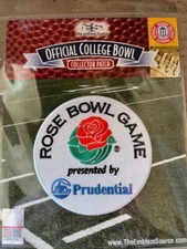 NCAA Football Rose Bowl Jersey Patch Prudential Sponser FREESHIP
