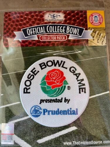 EMBLEM SOURCE NCAA Football Rose Bowl Jersey Patch Prudential Sponser FREESHIP