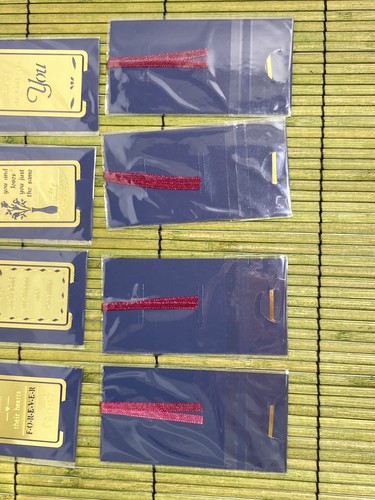 Set of 12 Metal Clip Bookmark All Occasions Gift Giving Thanks Friends Be Still - Bild 5 von 6