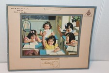 1940 DIONNE QUINTUPLETS ADVERTISING  CALENDAR 
