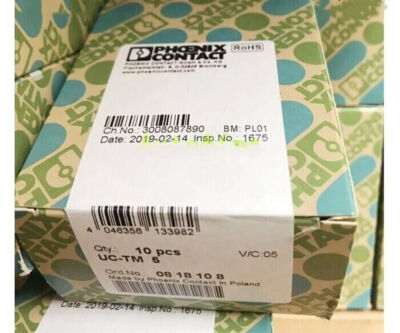 10 pcs/box phoenix contact UC-TM5 0818108 marker strip