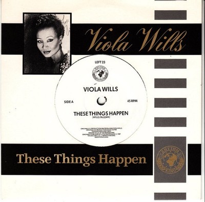 Viola Wills - se Things Happen - Used Vinyl Record 7 - K7441z