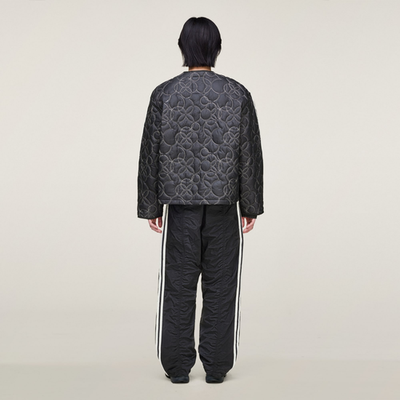 adidas x Thug Club Padded Jacket Black Silver Metallic KC2231