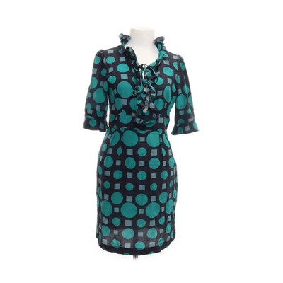 Max & Co., Kleid, Größe: 42, T224 1008, Blau/Grün/Mehrfarbig, Seide #Mkq