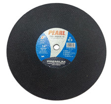 Pearl 14" x 1/8" x 20mm Premium High Speed Metal Cut-Off Wheel Aluminum Oxide