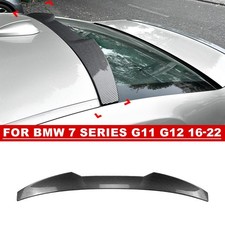 Carbon Fiber Look Rear Trunk Roof Spoiler Wing For Bmw 7 Series G11 G12 2016-22