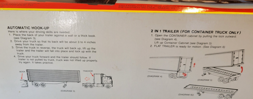 Nuovo Crosley 18 ruote camion rimorchio a batteria telecomando lungo 18" RARO - Foto 8 di 9