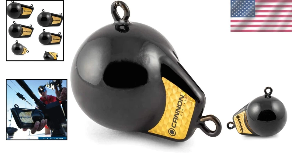 6LB Downrigger Blitzgewicht mit reflektierendem Prisma - Robust Angeln Essential - Bild 2 von 4