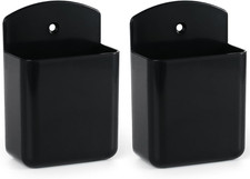 2 Pcs Remote Control Holder Wall Mount, TV Controller Holder, Self Adhesive Remo